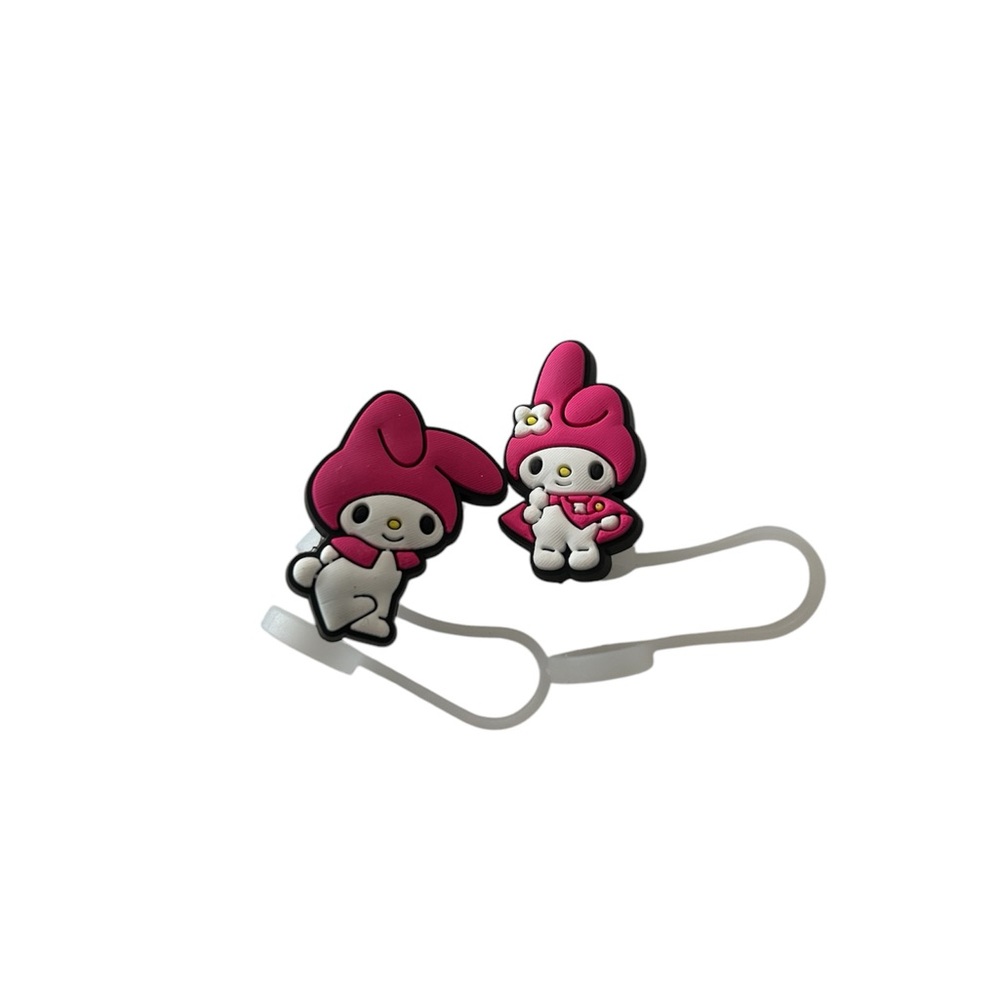 My Melody Straw Topper Set NWOT